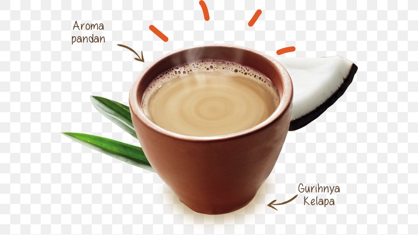Bajigur Cuban Espresso Ginger Tea Bandrek Latte, PNG, 585x461px, Bajigur, Bandrek, Caffeine, Coffee, Coffee Cup Download Free