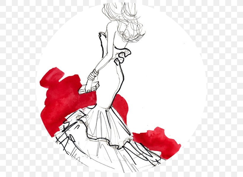 Dress Drawing Fashion Illustration Sketch, PNG, 584x598px, Dress, Arm, Art, Artwork, Beauty Download Free