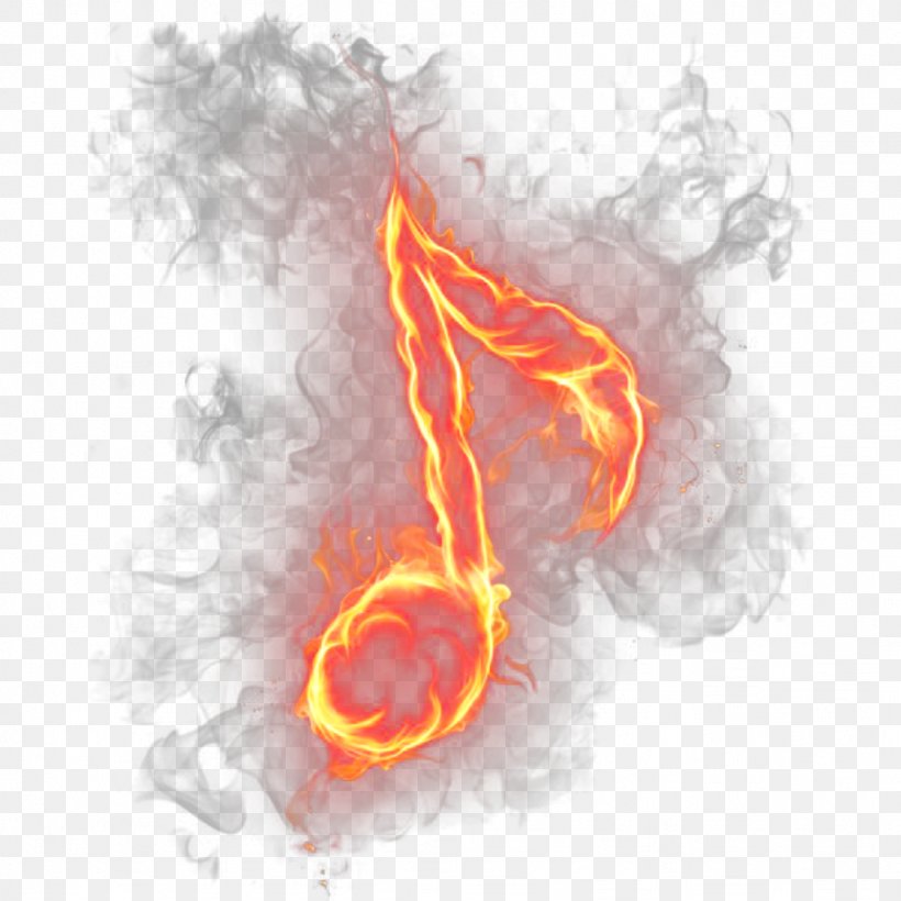 Musical Note Clip Art Psd, PNG, 1024x1024px, Musical Note, Fire, Flame, Free Music, Heat Download Free