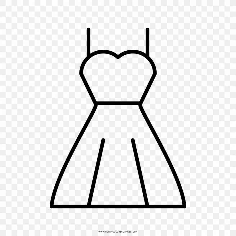 Wedding Dress Drawing Bride, PNG, 1000x1000px, Dress, Area, Artwork, Black, Black And White Download Free