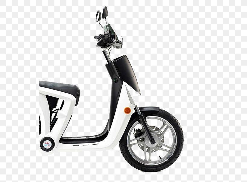 Electric Motorcycles And Scooters Electric Vehicle Mahindra & Mahindra GenZe, PNG, 562x605px, Scooter, Automotive Exterior, Automotive Wheel System, Bicycle, Bicycle Accessory Download Free