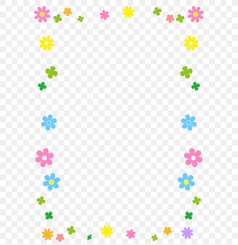 Small Flower Frame., PNG, 595x842px, Drawing, Area, Art, Floral Design, Flower Download Free
