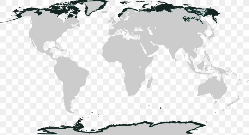 World Map Vector Graphics Robinson Projection, PNG, 1119x608px, World, Area, Black And White, Istock, Map Download Free