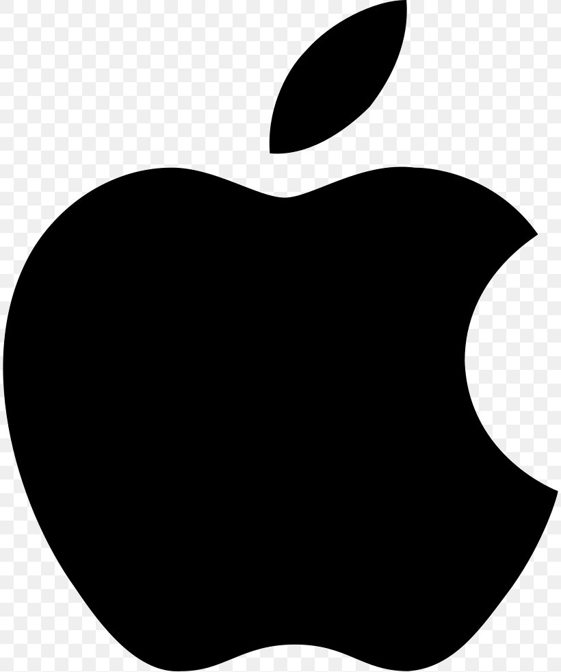 Apple Clip Art Logo, PNG, 812x981px, Apple, Black, Black And White, Carplay, Computer Software Download Free
