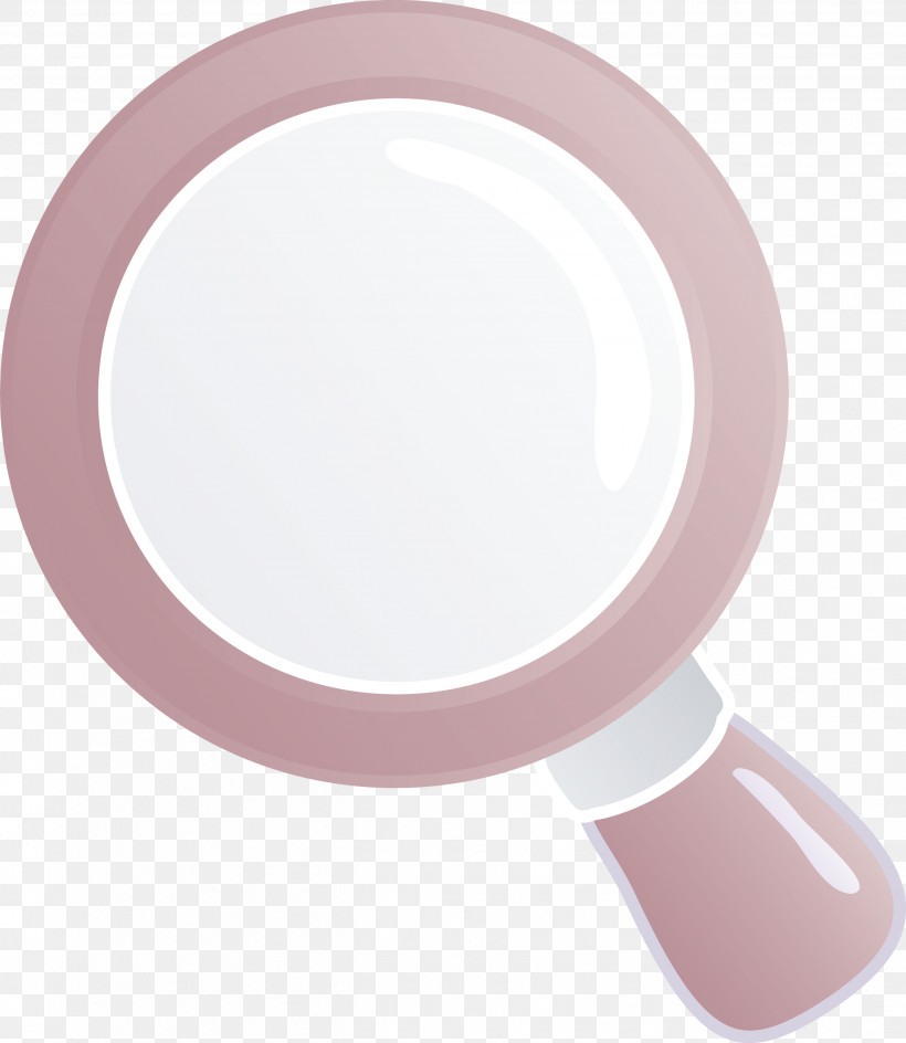 Magnifying Glass Magnifier, PNG, 2604x3000px, Magnifying Glass, Circle, Cosmetics, Magenta, Magnifier Download Free