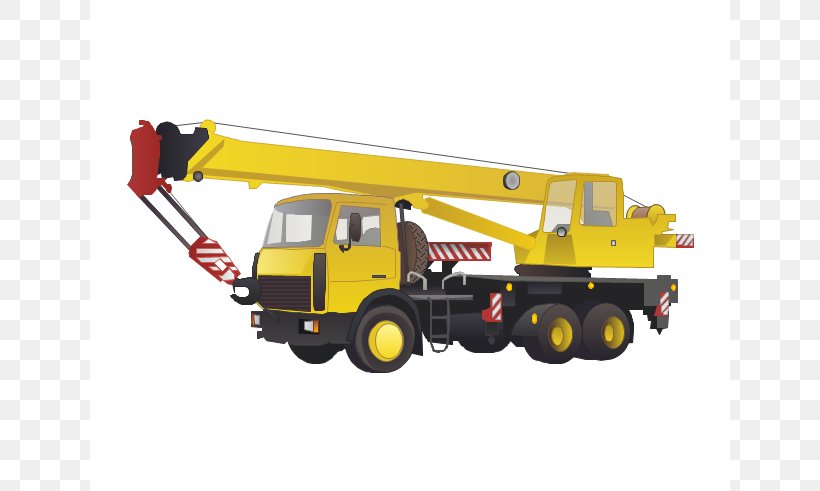 Truck Mobile Crane Clip Art, PNG, 640x491px, Truck, Conceptdraw Pro, Construction Equipment, Crane, Drawing Download Free