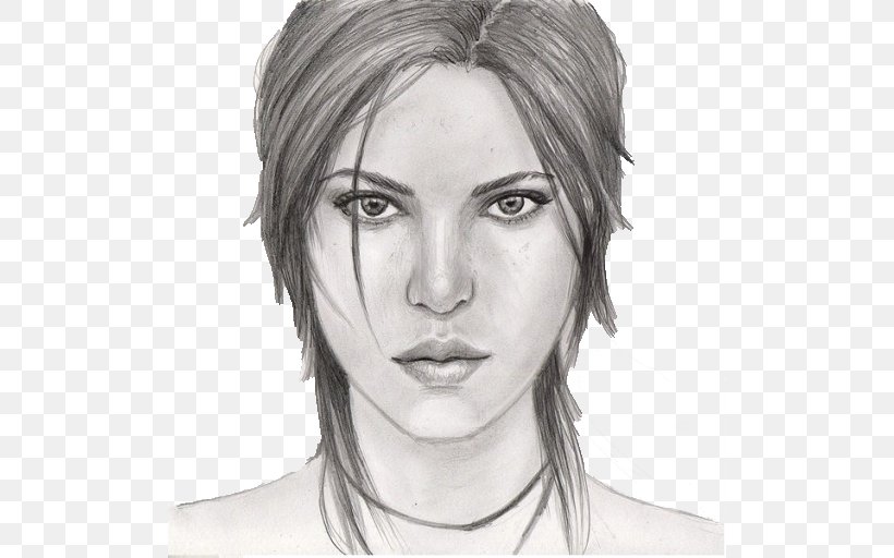 Black And White Drawing Art Sketch, PNG, 512x512px, Black And White, Art, Artwork, Brown Hair, Cheek Download Free