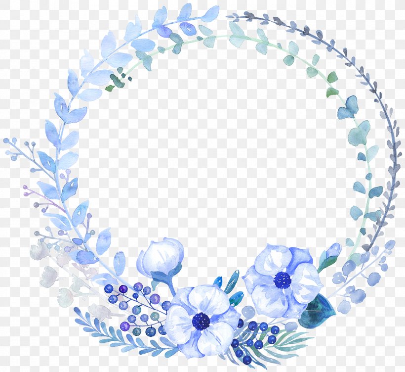 Watercolour Flowers Watercolor Painting Floral Design Blue, PNG, 1300x1193px, Watercolour Flowers, Azure, Blue, Body Jewelry, Color Download Free