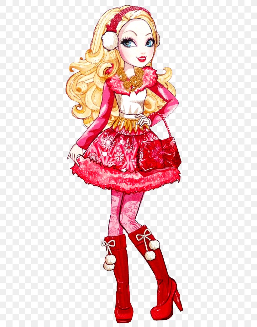 Briar Beauty Mattel Ever After High Epic Winter Crystal Winter Doll Art Ever After High Legacy Day Apple White Doll, PNG, 447x1041px, Watercolor, Cartoon, Flower, Frame, Heart Download Free