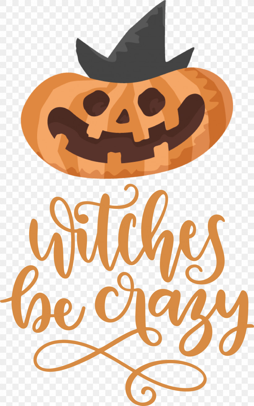 Happy Halloween Witches Be Crazy, PNG, 1875x3000px, Happy Halloween, Cartoon, Logo, Meter, Pumpkin Download Free
