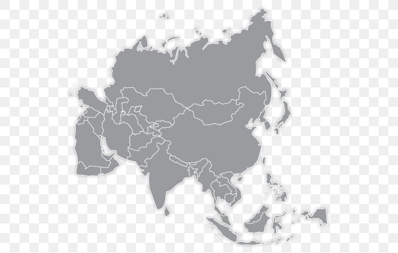Asia Globe World Map, PNG, 575x521px, Asia, Black And White, Blank Map, City Map, Geography Download Free