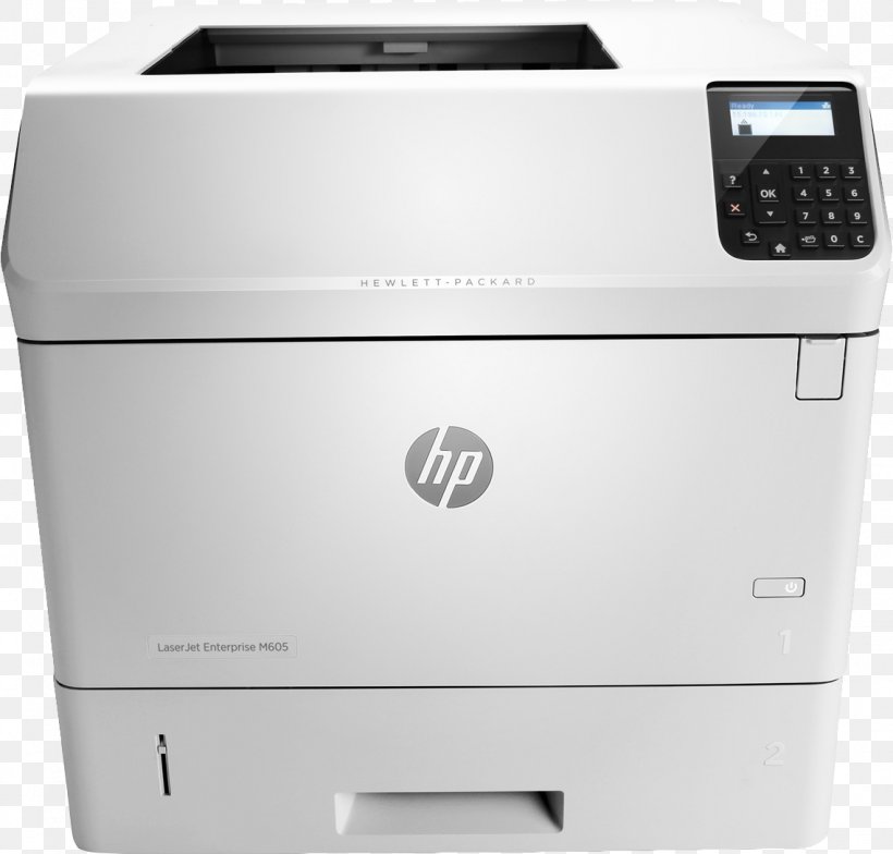 Hewlett-Packard HP LaserJet Enterprise M605n HP Inc. HP LaserJet Enterprise M605n Printer, PNG, 1138x1089px, Hewlettpackard, Electronic Device, Hp Laserjet, Inkjet Printing, Laser Printing Download Free