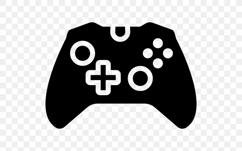 Xbox 360 Controller Black Xbox One Controller PlayStation 3, PNG, 512x512px, Xbox 360 Controller, All Xbox Accessory, Black, Black And White, Game Controller Download Free