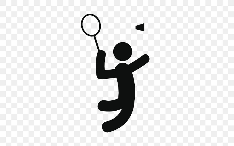 Badminton Sport Clip Art, PNG, 512x512px, Badminton, Area, Badminton World Federation, Black And White, Emoticon Download Free