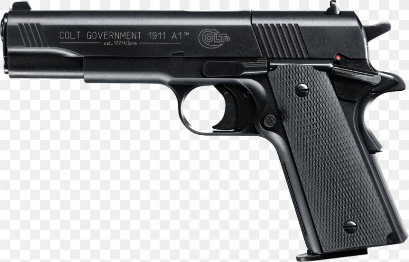 M1911 Pistol Air Gun Firearm Automatic Colt Pistol, PNG, 864x554px, 45 Acp, 380 Acp, M1911 Pistol, Air Gun, Airsoft Download Free