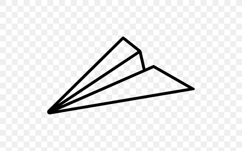 Paper Plane Airplane, PNG, 512x512px, Paper, Airplane, Black And White, Data, Paper Plane Download Free