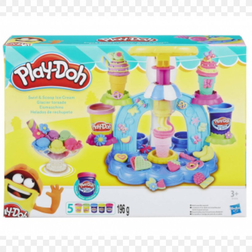 Play-Doh Ice Cream Cones Toy Banana Split, PNG, 1024x1024px, Playdoh, Amazoncom, Baby Toys, Banana Split, Child Download Free