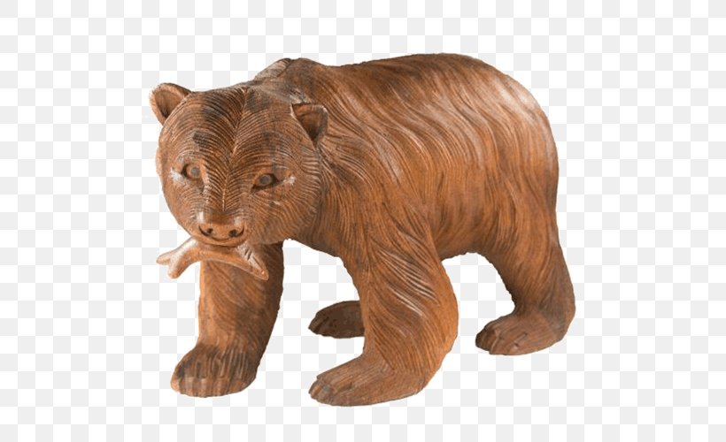 Brown Bear Terrestrial Animal, PNG, 500x500px, Brown Bear, Animal, Animal Figure, Bear, Carnivoran Download Free