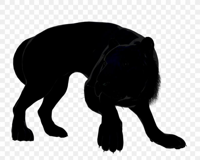 Dog Breed Cat Puppy Black, PNG, 900x720px, Dog Breed, Big Cat, Big Cats, Black, Black And White Download Free
