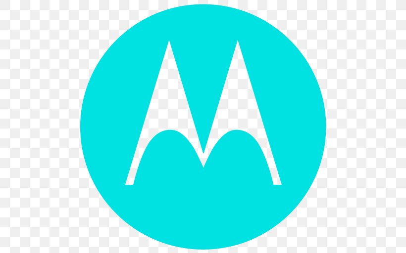 Motorola Mobility Logo Two-way Radio Mobile Phones, PNG, 512x512px, Motorola, Aqua, Area, Azure, Blue Download Free