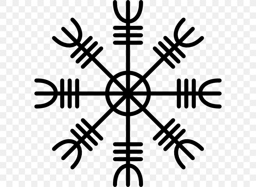 Vegvísir Viking Old Norse Norsemen Tattoo, PNG, 600x600px, Viking, Aegishjalmur, Artwork, Black And White, Heathenry Download Free