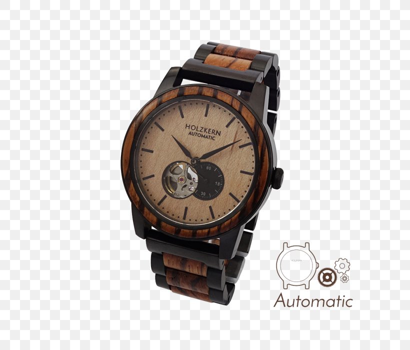 Watch Strap Holzkern Clock Smartwatch, PNG, 700x700px, Watch, Armani, Automatic Watch, Brand, Brown Download Free