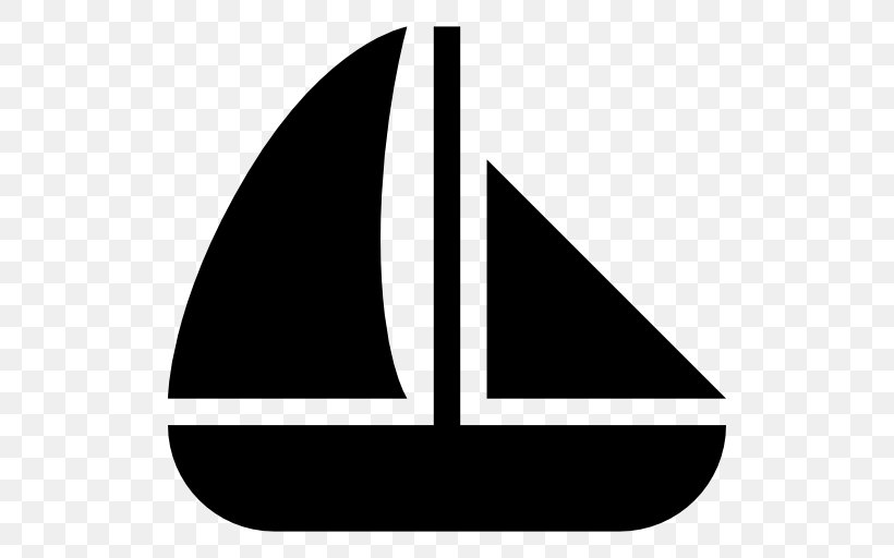 Sailboat, PNG, 512x512px, Boat, Black, Black And White, Boating, Monochrome Download Free