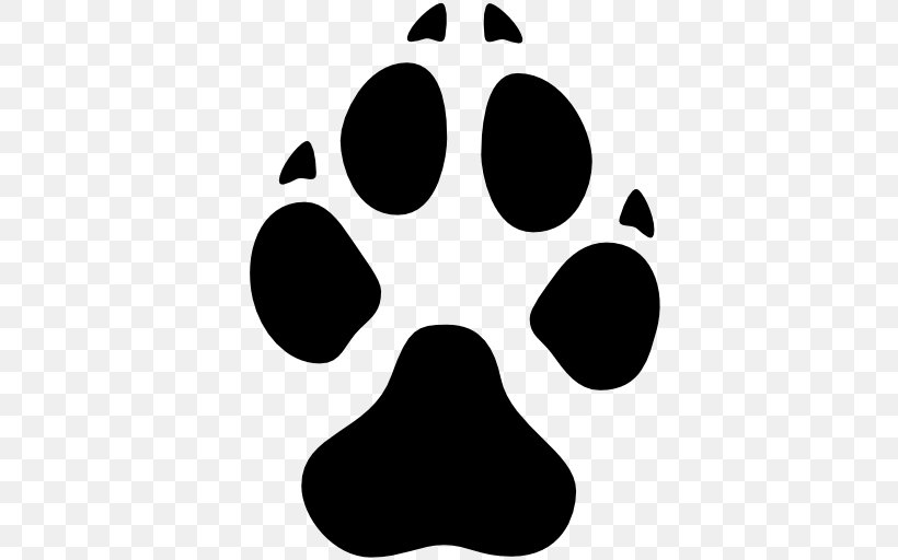 Dog Puppy Paw Clip Art, PNG, 512x512px, Dog, Animal, Animal Track, Bark, Black Download Free