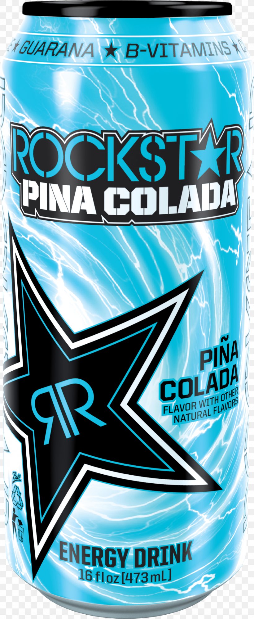 Energy Drink Monster Energy Piña Colada Rockstar Mojito, PNG, 1467x3569px, Energy Drink, Alcoholic Drink, Aluminum Can, Beverage Can, Brand Download Free