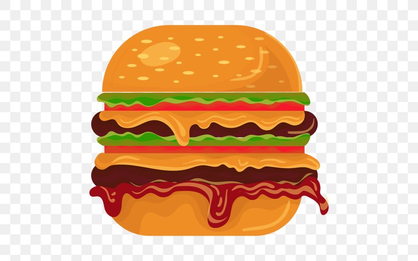 Hamburger Fast Food Slider, PNG, 512x512px, Hamburger, American Cheese, American Food, Baconator, Baked Goods Download Free