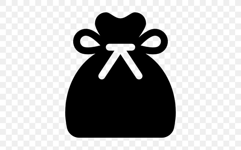 Santa Claus Bag Gift, PNG, 512x512px, Santa Claus, Bag, Black, Black And White, Christmas Download Free