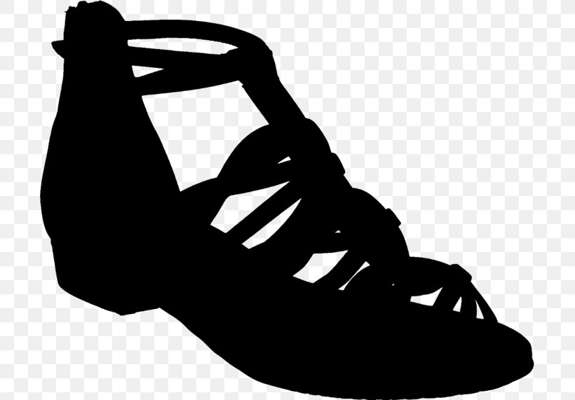 Shoe Sandal Clip Art Walking Product Design, PNG, 705x571px, Shoe, Athletic Shoe, Black M, Blackandwhite, Footwear Download Free