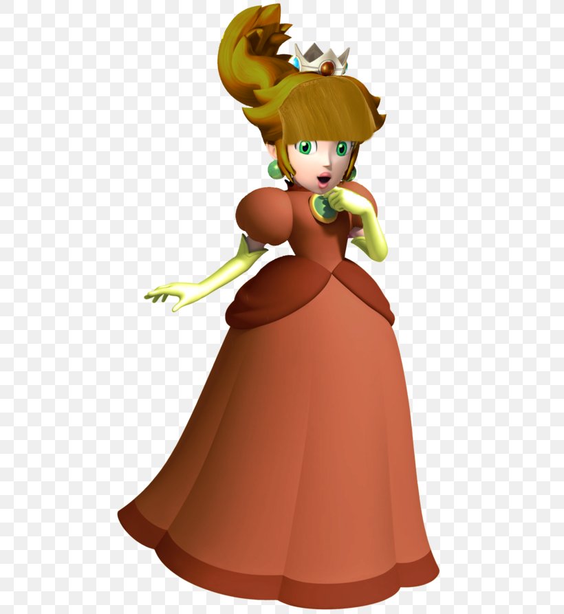 Super Princess Peach Princess Daisy Super Mario 3D World Super Mario Bros., PNG, 500x893px, Watercolor, Cartoon, Flower, Frame, Heart Download Free