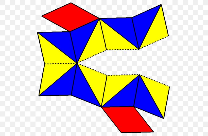 Ten Of Diamonds Decahedron Symmetry Triangle, PNG, 560x537px, Ten Of Diamonds Decahedron, Area, Decahedron, Diamond, Disphenoid Download Free