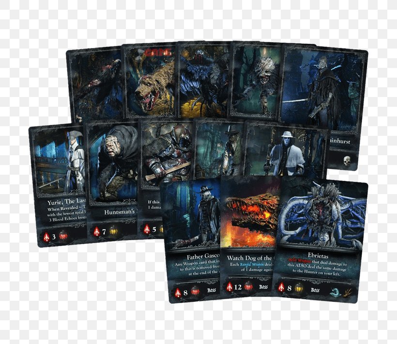 Bloodborne Set Card Game Playing Card, PNG, 709x709px, Bloodborne, Action Figure, Board Game, Card Game, Cmon Limited Download Free