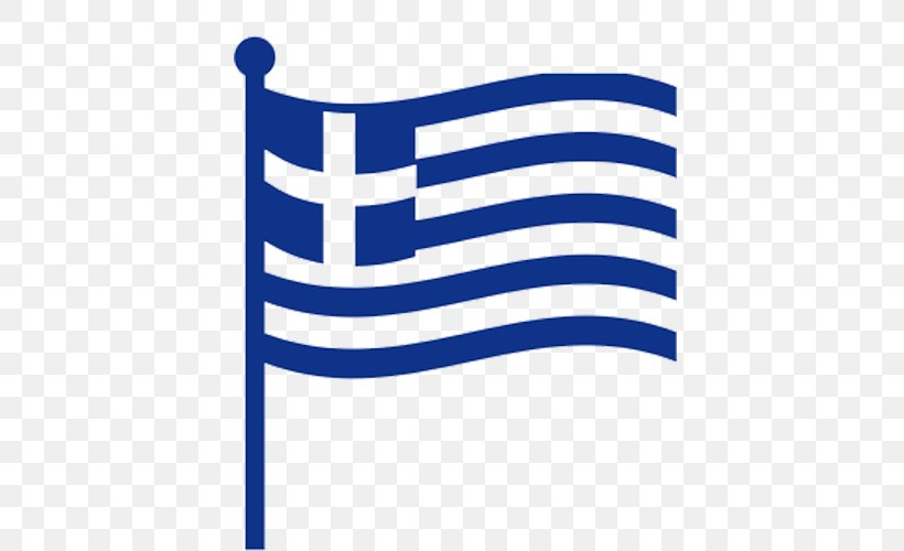 Flag Of Greece Flag Of Greece Icon, PNG, 500x500px, Greece, Area, Blue, Electric Blue, Entertainment Download Free