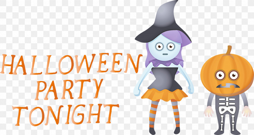 Halloween Halloween Party Tonight, PNG, 3000x1601px, Halloween, Animation, Betty Boop, Caricature, Cartoon Download Free