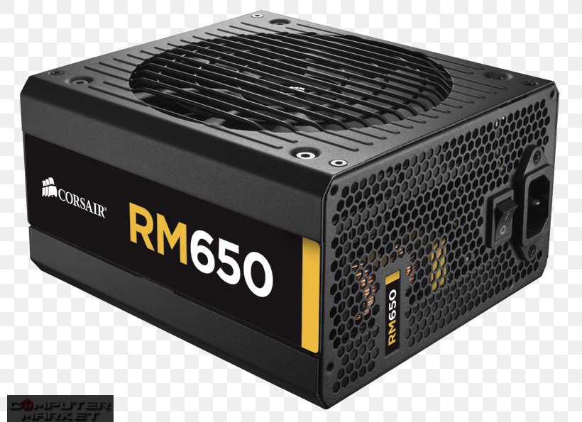Power Supply Unit 80 Plus Corsair Components Power Converters CORSAIR RM1000 Power Supply, PNG, 800x595px, 80 Plus, Power Supply Unit, Atx, Computer, Computer Component Download Free