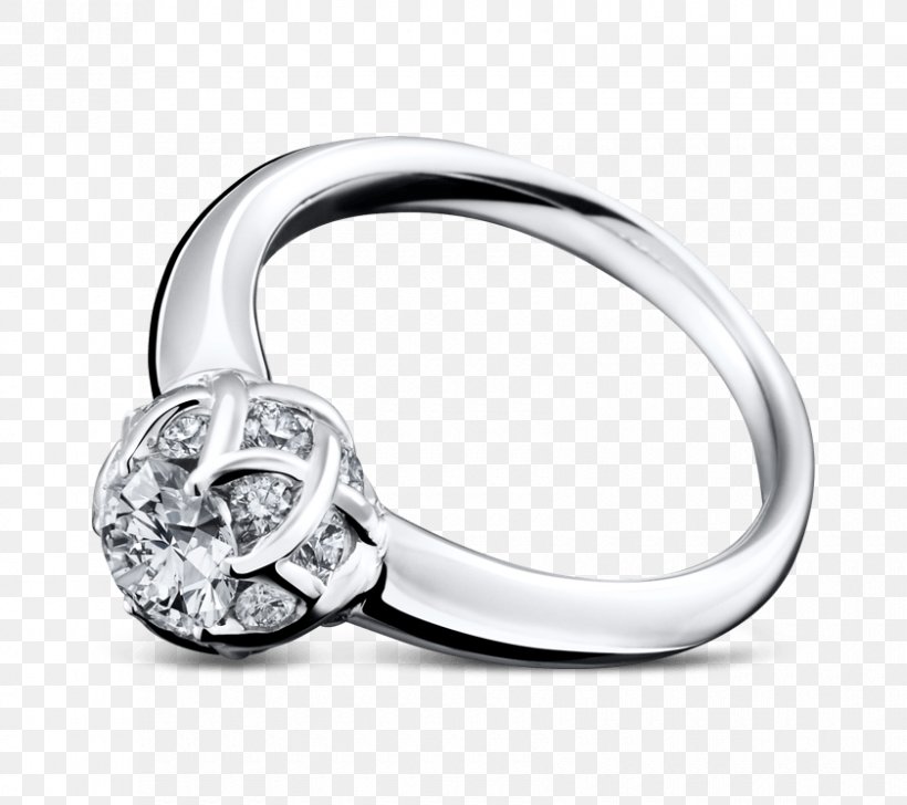 Wedding Ring Silver Jewellery Platinum, PNG, 840x746px, Ring, Body Jewellery, Body Jewelry, Diamond, Fashion Accessory Download Free