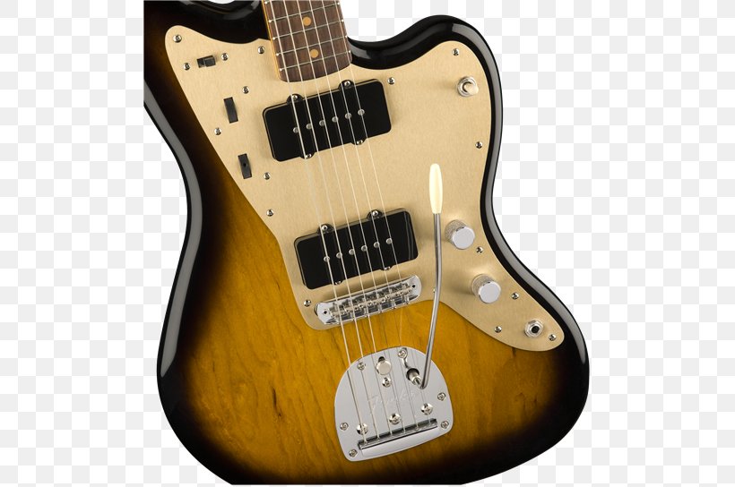 Bass Guitar Electric Guitar Fender Jazzmaster Fender Musical Instruments Corporation, PNG, 500x544px, Watercolor, Cartoon, Flower, Frame, Heart Download Free