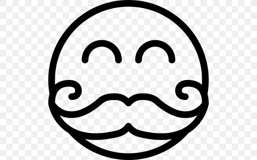 Emoticon Smiley Laughter, PNG, 512x512px, Emoticon, Black And White, Email, Eye, Face Download Free