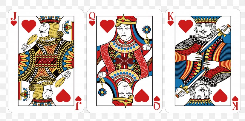 Playing Card Joker Suit Card Game King, PNG, 4289x2128px, Watercolor, Cartoon, Flower, Frame, Heart Download Free