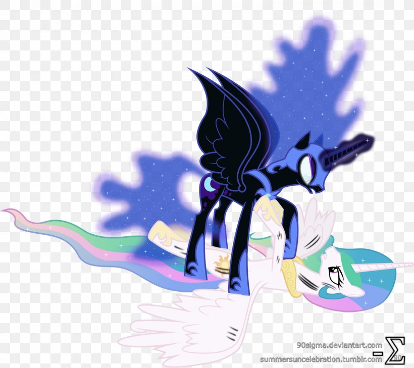 Princess Luna Princess Celestia DeviantArt Pony Winged Unicorn, PNG, 1600x1423px, Watercolor, Cartoon, Flower, Frame, Heart Download Free