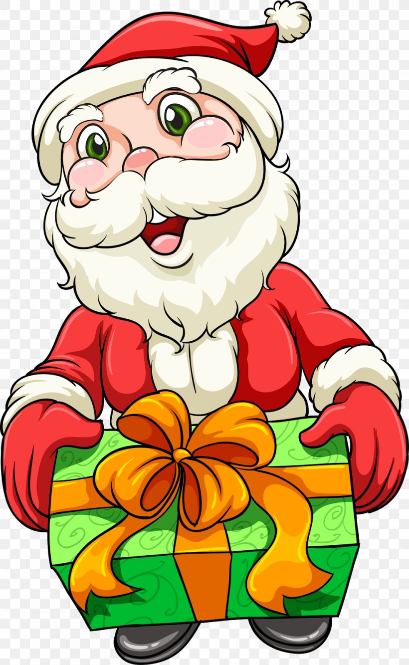 Santa Claus Royalty-free Christmas Clip Art, PNG, 984x1600px, Santa Claus, Art, Artwork, Christmas, Christmas Decoration Download Free