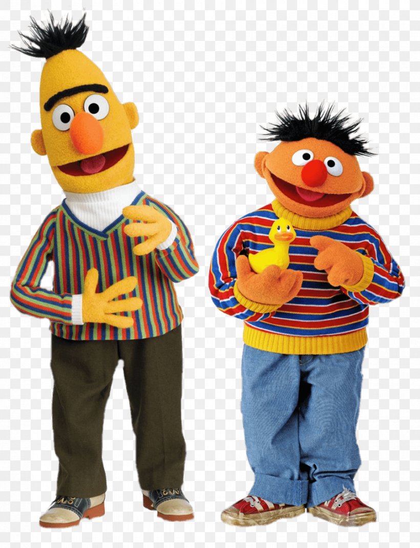 Bert & Ernie Bert & Ernie Wall Decal The Muppets, PNG, 900x1176px, Ernie, Bert, Bert Ernie, Bert Is Evil, Costume Download Free