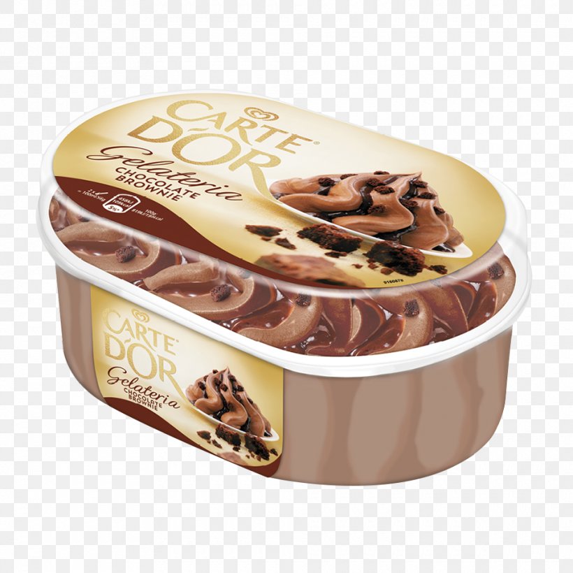 Chocolate Ice Cream Chocolate Brownie Milk Carte D'Or, PNG, 960x960px, Ice Cream, Chocolate, Chocolate Brownie, Chocolate Ice Cream, Chocolate Spread Download Free