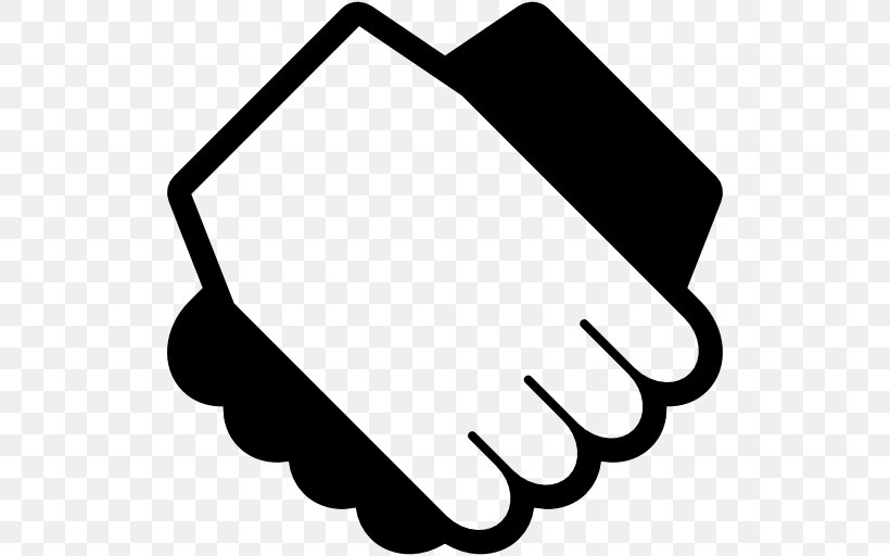 Handshake Clip Art, PNG, 512x512px, Hand, Area, Artwork, Black, Black And White Download Free