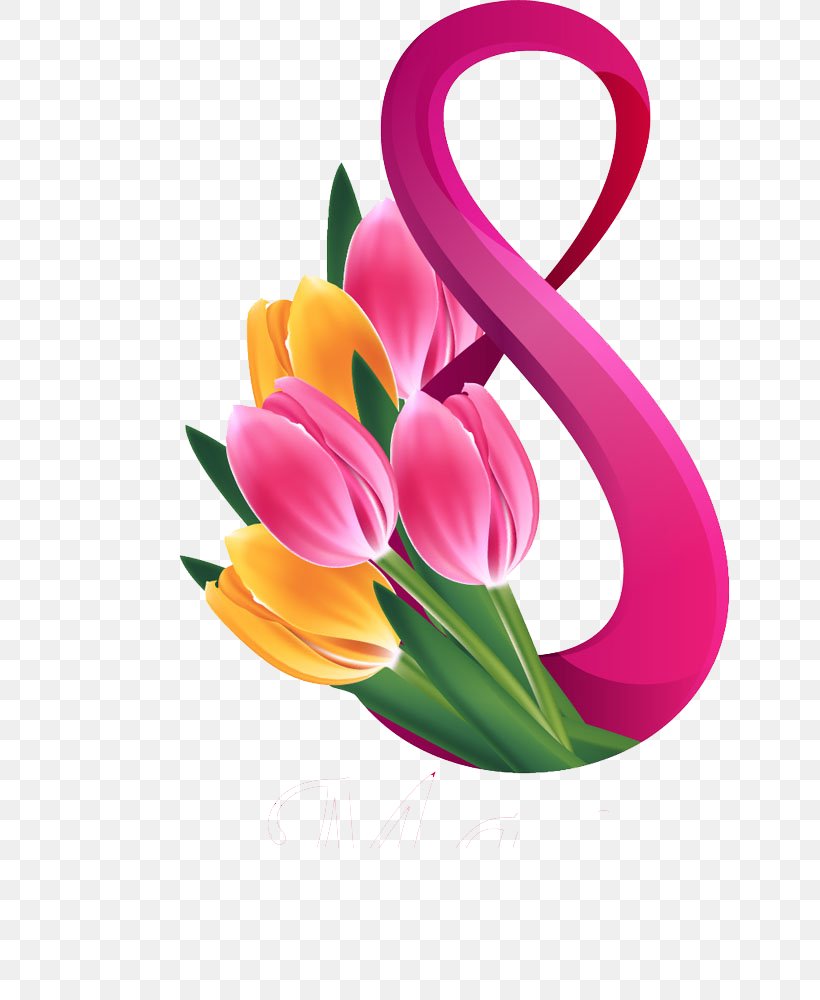 March 8 International Women's Day Greeting & Note Cards Stock Photography, PNG, 707x1000px, March 8, Cut Flowers, Floral Design, Floristry, Flower Download Free