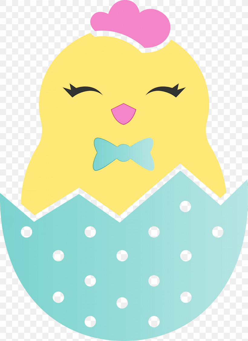 Polka Dot, PNG, 2181x3000px, Chick In Eggshell, Adorable Chick, Easter Day, Paint, Polka Dot Download Free