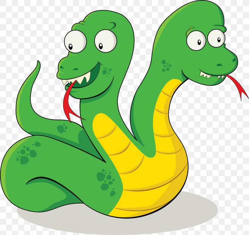 Snake Polycephaly Royalty-free Clip Art, PNG, 1000x945px, Snake, Cartoon, Drawing, Fictional Character, Fotosearch Download Free